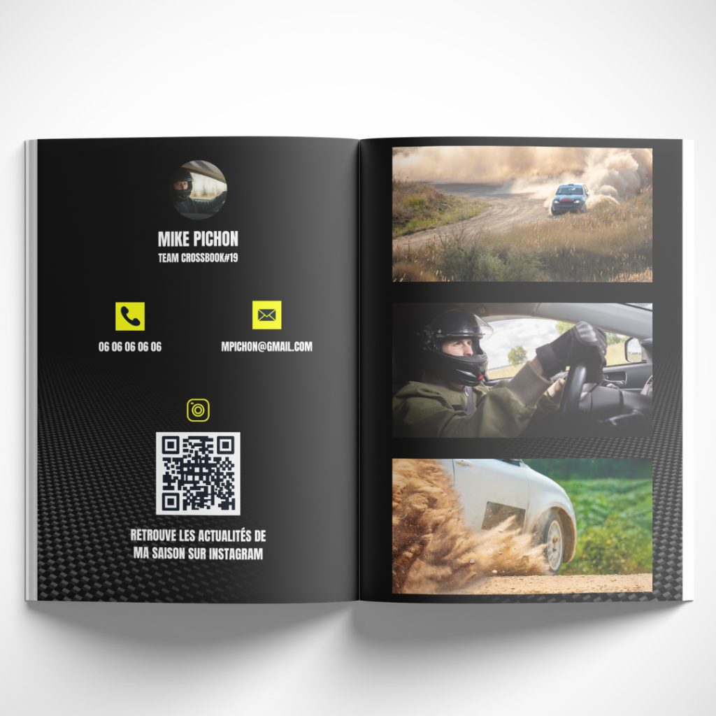 book de sponsoring rallye