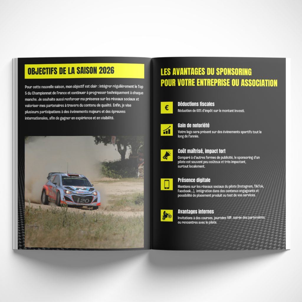 Page objectifs & avantages du sponsoring